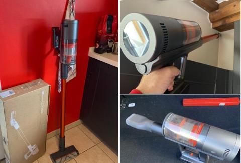 Test aspirateur balai Shunzao Z11 MAX, Xiaomi de nouveau à la manœuvre