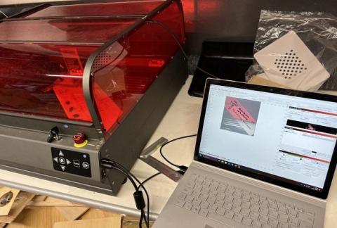 Test Creality Falcon2 PRO 22 watts, gravure & découpe au top pour tous