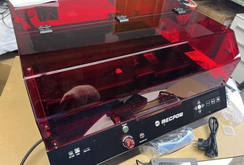 Test MECPOW X4 PRO 22 watts, le plus économique des graveurs Laser en caisson Classe 1