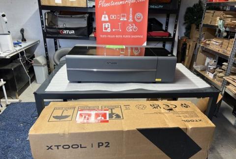 Test xTool P2, la gravure découpe Laser CO2 résolument pro et simple