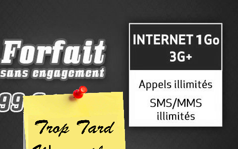 Forfait mobile tout illimité Virgin 1GO Vente privée à 9€99