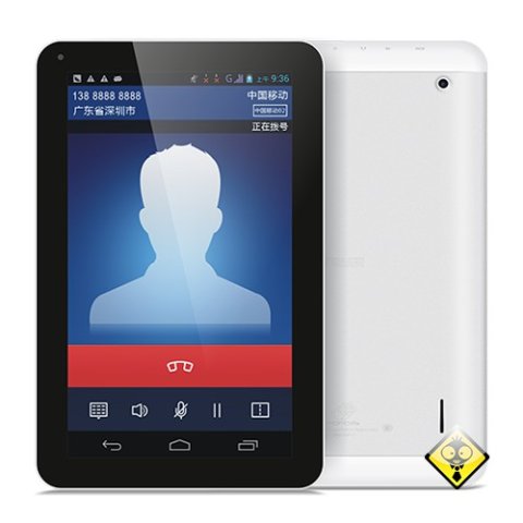 Moi ma tablette elle téléphone !