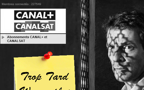 Abonnement Canal Plus / CanalSat en vente privée jusque (…)