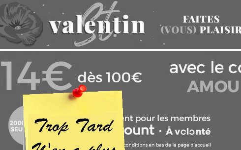 14€ de réduction dès 100€ d'achat sur tout CDISCOUNT (…)