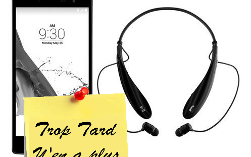 Smartphone LG G4C 4G et CASQUE HBS-800 à 180€89 livré