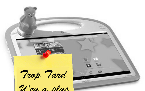 Tablette enfant Archos Childpad 101 avec figurine MP3 (…)