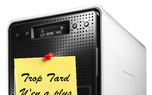 LG N2B1 - NAS avec graveur Blu-Ray Gigabit Ethernet (…)