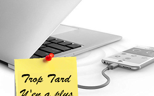 Câble iphone USB Lightning lecteur carte micro USB (…)