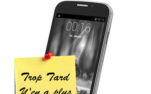 Smartphone S20I, Double Coeur, IP54, 5 Pouces à 60€