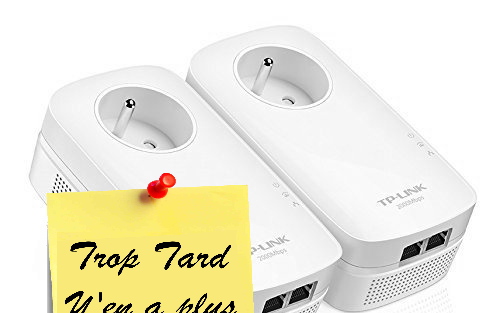 Pack 2 CPL TP-Link AV2000 (Débit 2000 Mbps), 2 Ports (…)