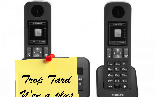 Téléphones fixes sans fil Philips avec repondeur dès (…)