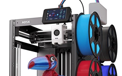 Imprimante 3D Flashforge AD5X, 4 bobines/couleurs, 600 (…)