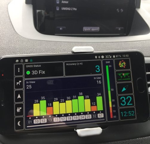 Le GPS fonctionne bien