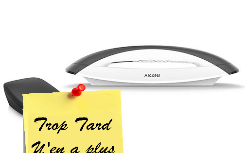 Téléphone Fixe base séparée, Alcatel Smile Invisibase à (…)