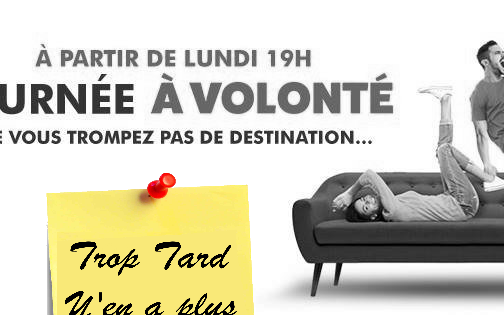 Journée CDISCOUNT à volonté dès lundi 19H, -20% sur tout !