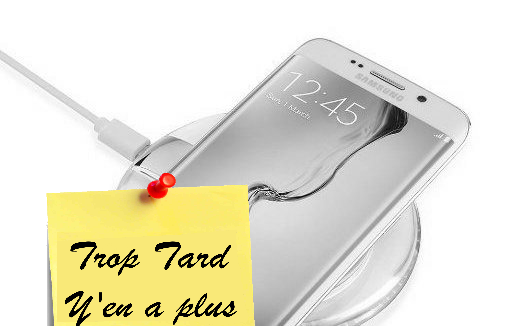 Chargeur smartphone sans fil QI VicTsing à 13€79