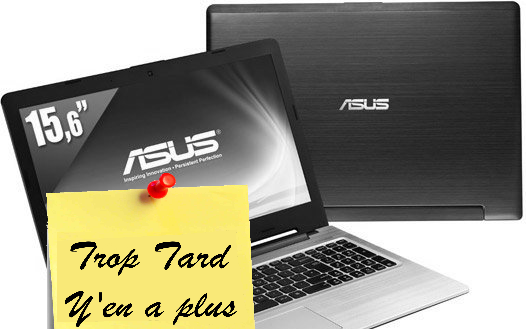 Asus S56CM-XO318H PC portable 15,6" Ultrabook Core i5 (…)