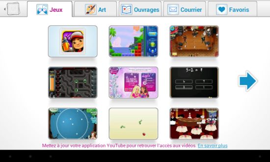 Le lanceur d'application enfant ZOODLE