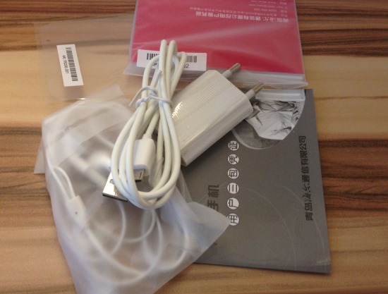 Les accessoires livrés
