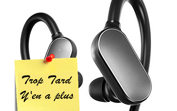 Ecouteurs Sport bluetooth Xiaomi à 11€ (nouveaux clients)