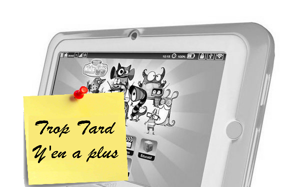 Tablette tactile Android Enfant Kidspad 2 à 74€99 livrée