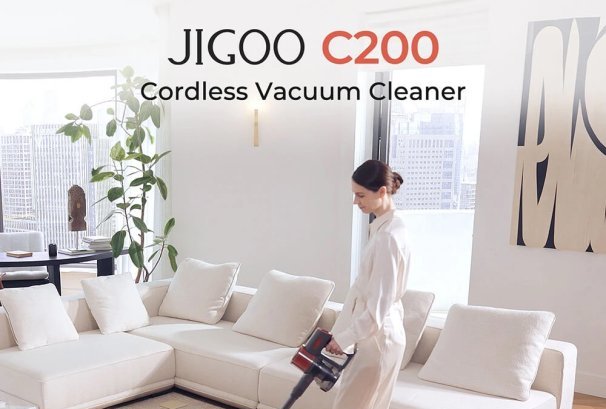 L'aspirateur sans fil JIGOO C200 en promotion à 99,99€, livraison gratuite et garantie 2 ans