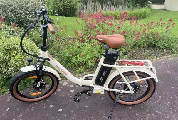 Test Onesport OT16-2, un joli vélo électrique pliant vintage mais ...