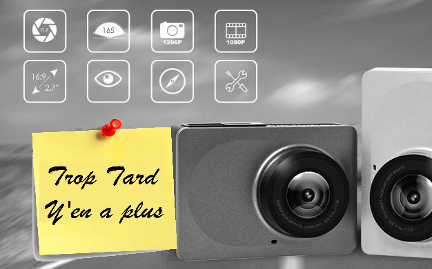 Caméra Yi technology YI DVR , caméra embarquée pour (…)