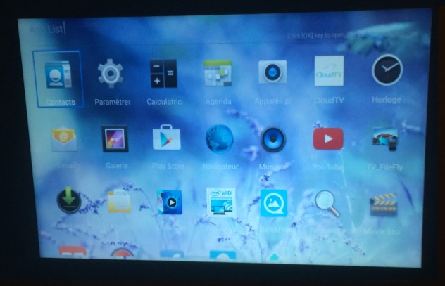 Rien d'intéressant dans les applications installées