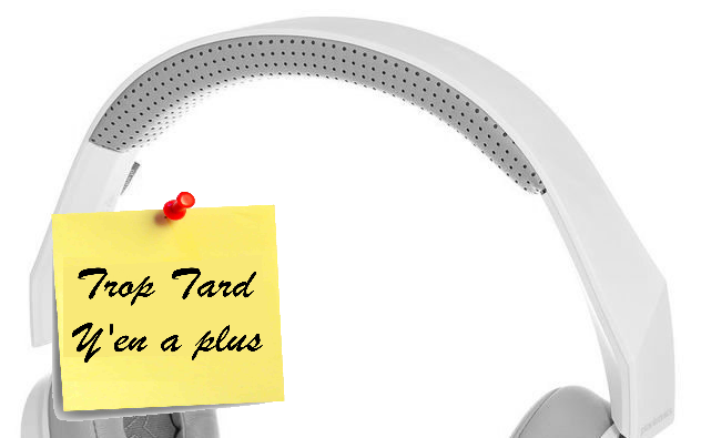 Casque audio sans fil Plantronics BackBeat 500 Blanc à (…)
