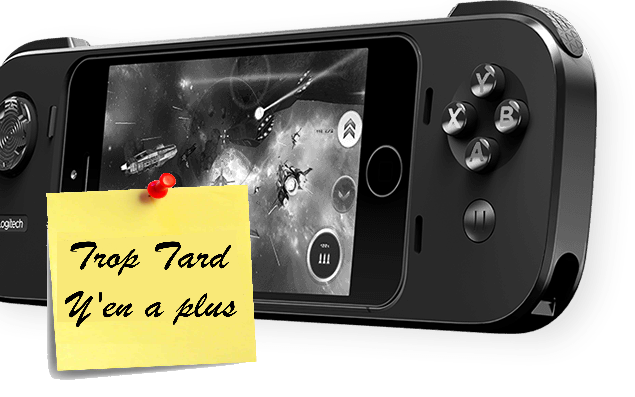 Soldes Manette Batterie Logitech PowerShell pour iPhone (…)