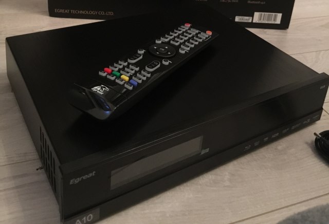 Le lecteur Egreat A10, tout en métal