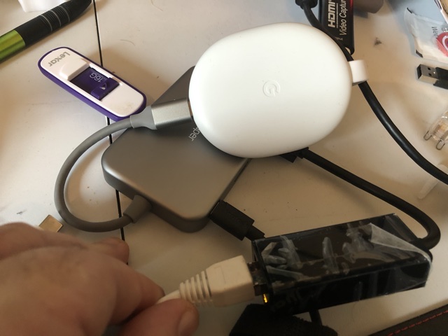 Mes tests de HUB / Ethernet