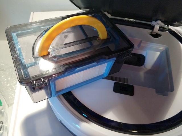 Le bac à poussière