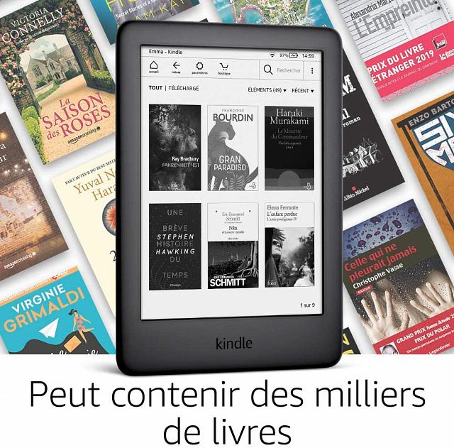 Livre numérique:  lance sa liseuse Kindle en France à 99