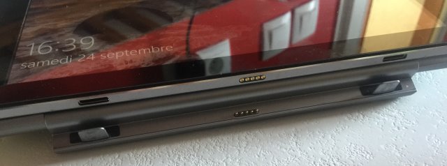  Chuwi HIbook, la fixation magnétique du clavier