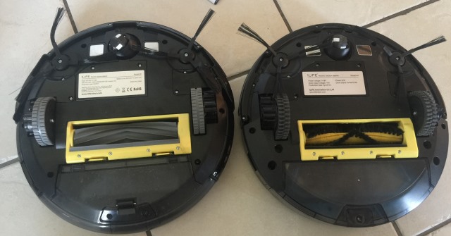 A6 vs A4, surtout une différence de brosse