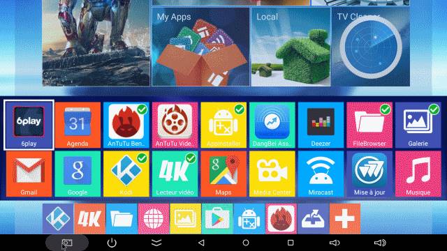 L'ajout d'applications en favori