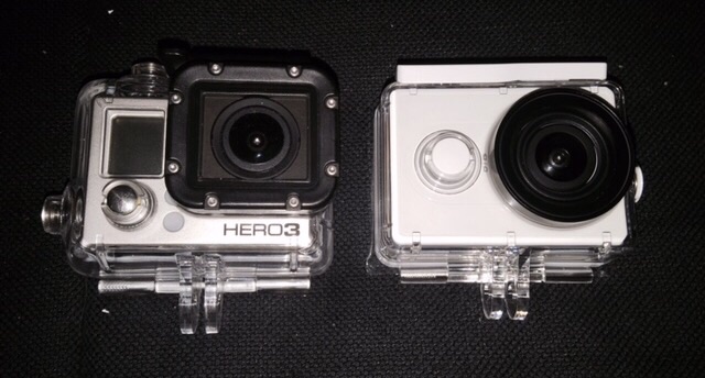 Comparaidon Xiomi Yi Gopro Hero 3