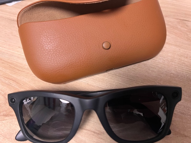 Les lunettes Ray-Ban Meta avant modification