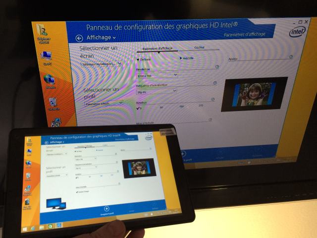 Une TV ou un moniteur et vous voici avec un vrai ordinateur