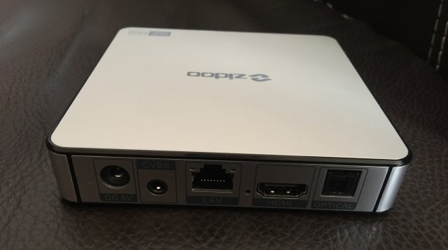 Zidoo X6 pro, arrière 