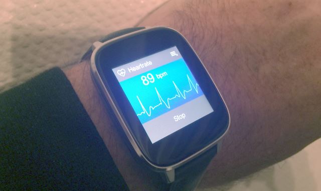Le capteur de rythme cardiaque 