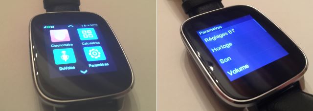 Un mini Smartphone côté interface