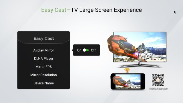L'application pour streamer vers la X6 Pro
