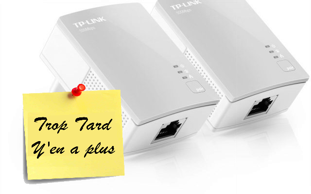 Kit Nano Adaptateurs CPL 500Mbps TP-LINK TL-PA4010KIT (…)