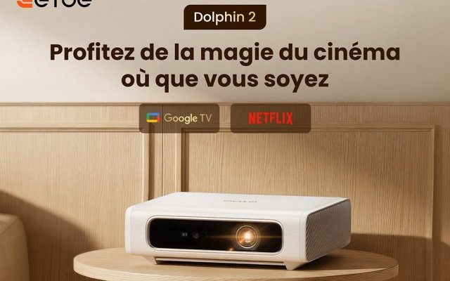 ETOE DOLPHIN 2, le projecteur portable RGB laser pour (...) à la une