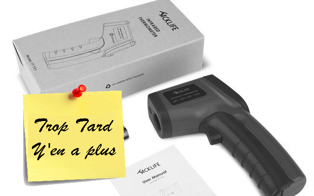 Thermomètre Infrarouge TACKLIFE Sans Contact Laser (…)