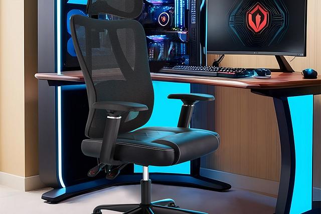 Bon plan relatif Chaise ACGAM CG-5455M, ergonomique pour travail bureau (...)