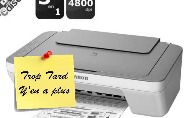 IMPRIMANTE MULTIFONCTION MG2455 CANON 29€99 livraison (…)